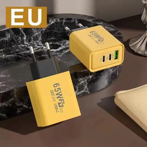 อะแดปเตอร์ชาร์จเร็วแบบ USB 65W และแบบ dual Type C 3พอร์ตสำหรับ <span class=keywords><strong>iPhone</strong></span> 16 15 14 13 <span class=keywords><strong>11</strong></span> <span class=keywords><strong>PRO</strong></span> <span class=keywords><strong>MAX</strong></span> - Product Image 6
