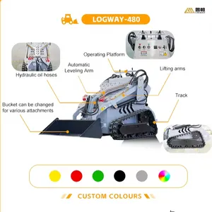 Hoge Pk En Krachtige LW-480 Mini-Slipstuurlader Geproduceerd In China