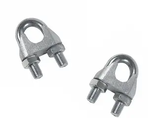 Schäkel Kohlenstoffs tahl Edelstahl 304 316 A2 A4 Drahtseil clip