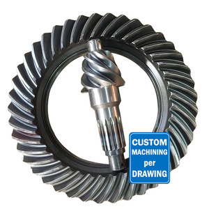 Tùy Chỉnh Thép Thẳng Bánh Răng Bevel 6X43 Khác Biệt Vương Miện Bánh Xe Và Bánh Răng Bánh Răng Ổ Đĩa Cuối Cùng Thiết Lập Cho Mazda Cấy Gạo - Product Image 1