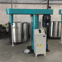 Disperseur à grande vitesse de série de laboratoire semi-automatique également appelé comme agitateur de laboratoire utilisé faisant la substance chimique même