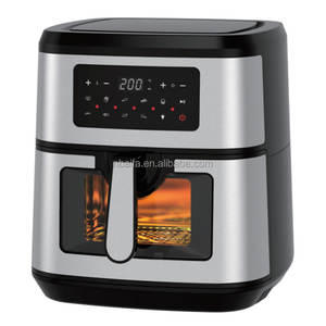 Aifa Appareil de cuisine numérique double panier max double zone 9.5l air fryer af400eu <span class=keywords><strong>livre</strong></span> de recettes air fryer en français 7L 8L - Product Image 6