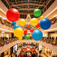 Ballon LED interactif à changement de couleur, gonflable, taille personnalisée, ballon géant LED pour foule