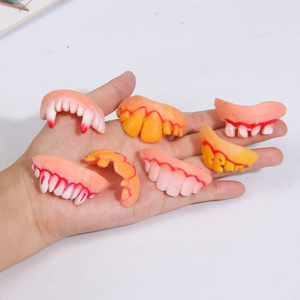 Juguete Antiestrés <span class=keywords><strong>de</strong></span> TPR con Forma <span class=keywords><strong>de</strong></span> Conejo Vampiro Zombi para Halloween, Suave, <span class=keywords><strong>de</strong></span> Rebote Lento, para Apretar y Aliviar el Estrés, para Niños - Product Image 2