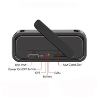 Portable Mini aimant fort actif voiture Gps dispositif de suivi sans fil magnétique 2G Gps Tracker avec plate-forme AKSH