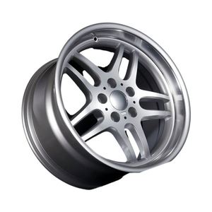 Offre Spéciale coulé pour <span class=keywords><strong>BMW</strong></span> 3 4 5 Series E90 <span class=keywords><strong>E46</strong></span> E60 F30 F10 Cast 5X120 Silver <span class=keywords><strong>17</strong></span> Inch Jantes Style 37 Alloy Passenger Car Wheel - Product Image 4