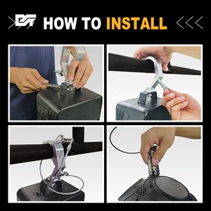 Brillight Stage Lifting Triangle Kinetic Tube Light 5KG 10KG Winch Kinetic System Full Color RGB 3in1 LED <strong>DMX</strong> for Club Concert - Product Image 5