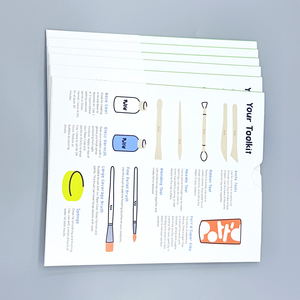 Fundas Personalizadas de Papel Blanco para Tarjetas de Visita, Tarjetas de Crédito <span class=keywords><strong>y</strong></span> Tarjetas de Habitación de Hotel con Impresión <span class=keywords><strong>Digital</strong></span> <span class=keywords><strong>y</strong></span> Laminación de Película - Product Image 5