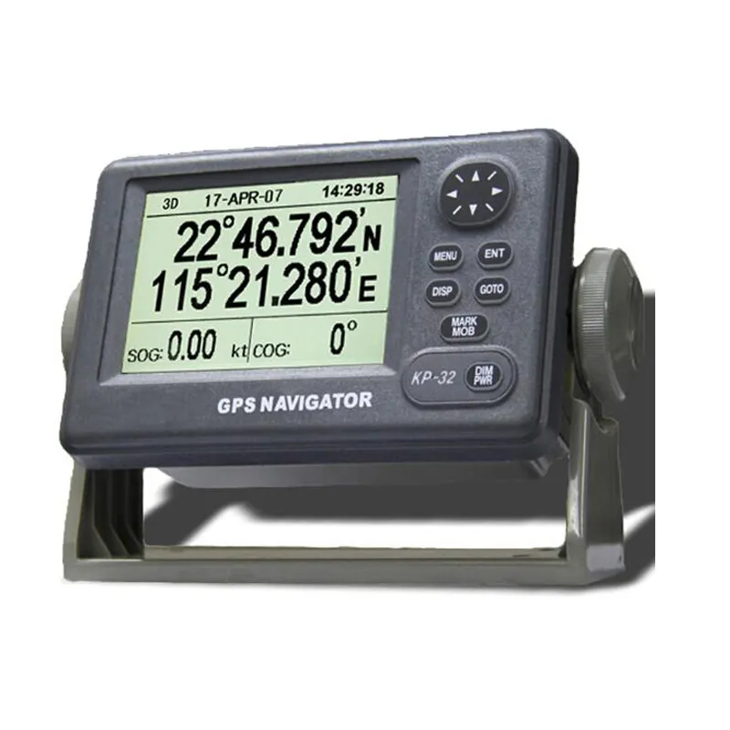 Navegador GPS marino, pantalla LCD, posicionamiento preciso, compacto y económico, multi-idioma