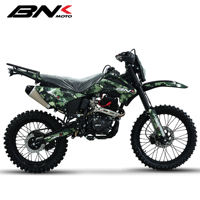 Moto de course enduro sans balais BNK 300cc, transmission 5 vitesses, haute vitesse, bonne qualité, moto tout-terrain OEM en stock