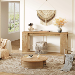 Table console paysanne longue et étroite avec 0 libération de formaldéhyde Derrière le <span class=keywords><strong>canapé</strong></span>. - Product Image 5