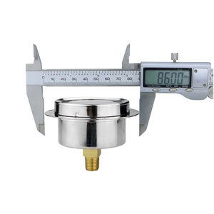 Jauge de pression de gaz <span class=keywords><strong>CE</strong></span> 0 ~ 100kpa Jauge de pression de liquide d'<span class=keywords><strong>air</strong></span> de haute précision Jauge de pression de joint à diaphragme axial - Product Image 6