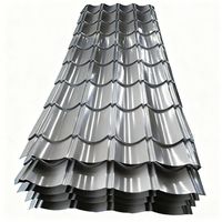 Tôles de Toiture Ondulées en Acier Prépeint (PPGI, PPGL, Galvalume) de 0,5 mm, 0,6 mm, 0,7 mm pour Matériaux de Construction
