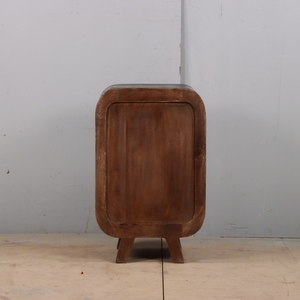 Contemporary Wooden Bedside <b>Table</b> with Functional Storage Features Bedroom Furniture Side Cabinet for Residential and Commercial - Product Image 5
