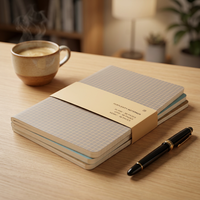 Carnet à couverture souple en tissu durable et pratique, avec impression UV sélective, idéal pour les cadeaux de diplôme et les récompenses étudiantes, personnalisation disponible