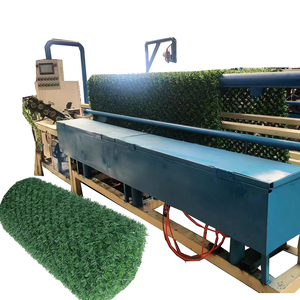 Tự động màu xanh lá cây PVC cỏ nhân tạo dây hàng rào Máy làm hàng rào màu xanh lá cây máy - Product Image 1