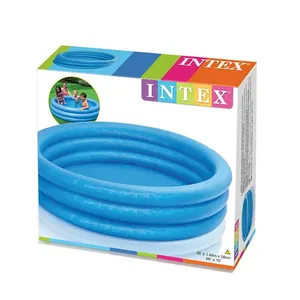 INTEX-piscina inflable sobre el suelo para niños, piscina familiar, precio al por mayor, 59416