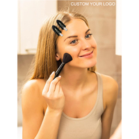 Pinces à cheveux personnalisées avec logo, vente chaude, noir, blanc, rose, pour maquillage d'actrice, usage capillaire, coiffeur, coupe, salon, petit outil, pinces à cheveux de beauté