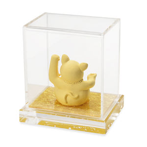 ギフトホームオフィスデコレーション良いラッキービジネスゴールドギフト10mg金飾りお金猫 - Product Image 3