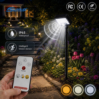 Luz Solar con Sensor de Movimiento para Jardín, Camino, Pasillo, Todo en Uno, IP66, Impermeable, con Batería LED, Pequeña, Venta al por Mayor