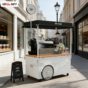 Vente d'usine, chariot à glaces à pousser à la main, vélo de vente ambulante, vente au détail alimentaire, hôtels, boulangeries, crèmeries - Product Image 5