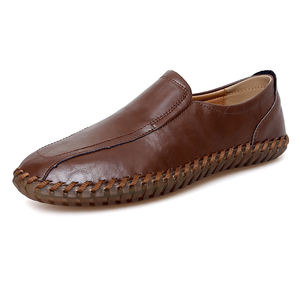Nuovi Mocassini Formali da Uomo Fatti a Mano, Taglie Grandi 46 <span class=keywords><strong>47</strong></span>, Alta Qualità, Scarpe Piatte, Fabbrica di Guangzhou, Marchio OEM - Product Image 4