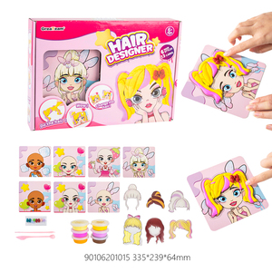 Hot Sale <b>Crystal</b> Clay Skirt Hair Designer DIY Slime Children's Educational Toys Decompression Toys - Product Image 1
