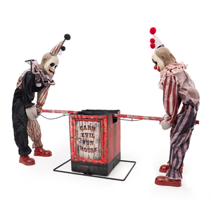 <span class=keywords><strong>Payaso</strong></span> Mecánico Eléctrico Gigante de Halloween con Sensor para Exteriores, Accesorios y Adornos Decorativos para Casas Embrujadas - Product Image 3