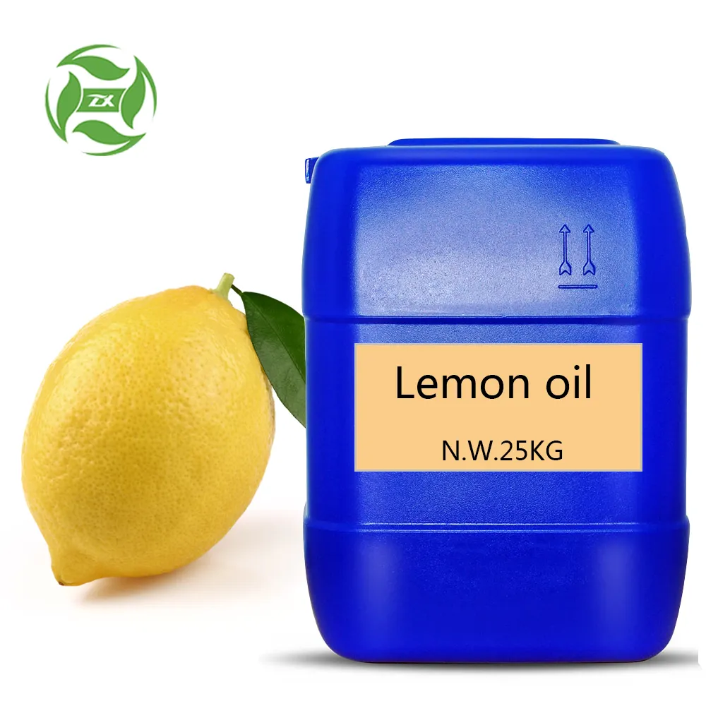 Dalam stok diskon besar MSDS minyak esensial organik 100% alami murni OEM/ODM minyak Lemon untuk gitar