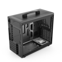 Chasis para PC Gaming OEM ATX Full Tower con Panel Lateral de Vidrio Templado, Triple Puerto de Refrigeración, Construcción de Acero y Aleación de Aluminio