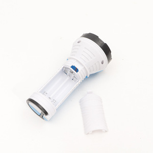 Plastic flashlight, multi-colored emergency <b>light</b> with <b>pull</b> ring battery, suitable for home, outdoor, and camping. - Product Image 2