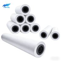 Rollos de Papel para Plotter CAD sin Recubrimiento al por Mayor, 24" x 500 pies, Paquete de 6, Grado Económico, Papel Bond para Dibujo de Ingeniería CAD