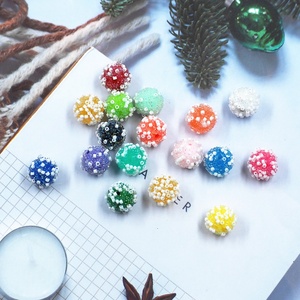 Promotion Mix 100pcs DIY Bracelet Handbag Keychain Pen Charm Loose Spacer 20mm Acrylic <b>Bead</b> - Product Image 3