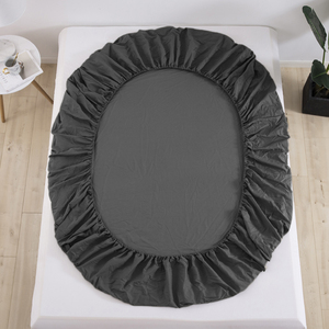 Sang trọng tối grey 4 cái tấm ga trải giường bộ với California Vua Kích thước - Product Image 5