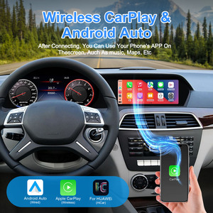 NaviHua for Mercedes-Benz C Class W204 2011-2014 Car Upgrade Kits Android Car Screen Multimedia Carplay GPS Radio LCD Auto Meter - Product Image 4
