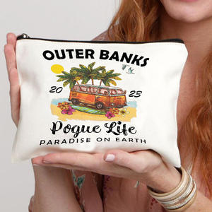 Outer Banks Pouge Life - Bolsa de cosméticos, regalo de <span class=keywords><strong>Netflix</strong></span> para mujer, organizador de cosméticos de viaje, bolsa de aseo, estuche para lápices, bolsa de maquillaje - Product Image 4