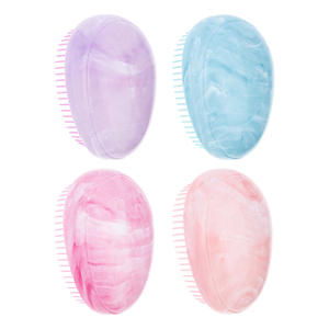 Commercio all'ingrosso Mini spazzola per capelli a forma di uovo da viaggio portatile districante cuscino d'aria pettine per donne uomini bambino Logo personalizzato - Product Image 6