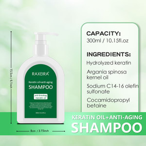 Shampooing anti-âge à l'huile de kératine liquide de marque privée réparation en profondeur shampooing fortifiant hydratant et lissant anti-casse - Product Image 6