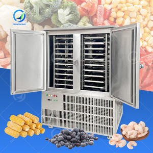 OCEAN Commercial Stainless Steel 10 <b>Tray</b> Ice Cream Air Cooling <b>Freezer</b> Frozen Meat Blast Chiller <b>Freezer</b> - Product Image 1