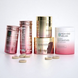 Latas de Aluminio Cilíndricas de 100ml y 300ml con Tapa de Rosca para Medicamentos, Píldoras y Suplementos Líquidos - Product Image 1