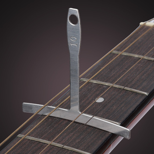 9 Pçs/set Guitarra <span class=keywords><strong>Radius</strong></span> Gauge T-Forma Régua Fingerboard Medição Luthier Ferramenta Pescoço Frets Arc Ajuste Medição Caliper - Product Image 3