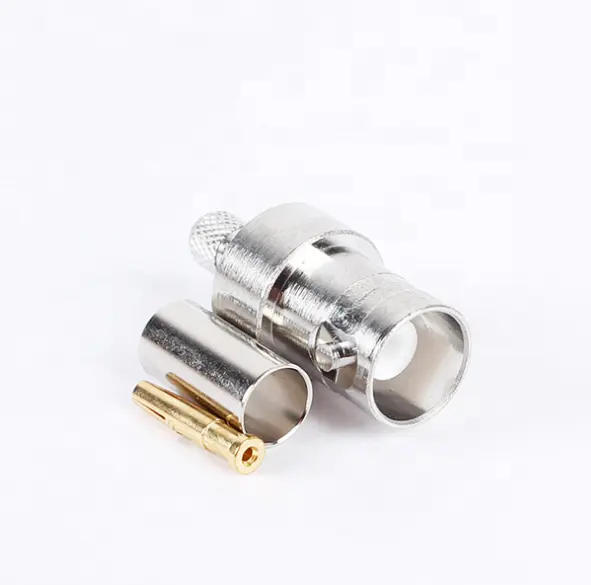 TV spliter 1-2 pin Connectors and Terminals for coaxial cable wire Twist-on TV Antenna Coaxial Connector for Coax Cable adapter