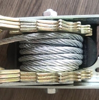 Tendeur de câble en acier au carbone industriel durable, outil à main, robuste, portable, double crochet, OEM ODM 1t/2t