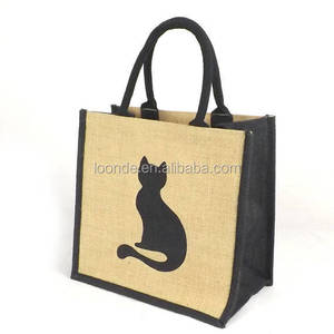 Sac de courses en toile de jute de taille moyenne pour animaux - Product Image 5