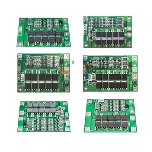 איזון BMS 3S/4S 25A/30A/40A/60A 12V איזון Bms לוח Pcb ליתיום מטען סוללה הגנה מודול איזון לוח 18650