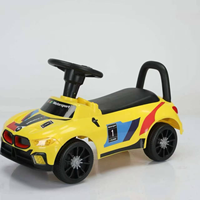 Voiture à pousser multifonctionnelle pour bébé avec poignée amovible, jouet coulissant pour enfants, style voiture de sport, pour 12-36 mois