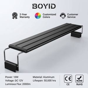 Boyid <span class=keywords><strong>pas</strong></span> <span class=keywords><strong>cher</strong></span> prix Led petit <span class=keywords><strong>aquarium</strong></span> lumière quatre rangées de lumières à changement de couleur support LED réservoir de paille lumière d'<span class=keywords><strong>aquarium</strong></span> - Product Image 1