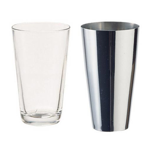 Venta caliente de calidad superior Metallurgica Motta Srl 399 Acero inoxidable y vidrio 75Cl Boston Shaker - Product Image 1