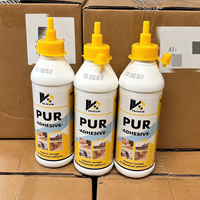 Colle à bois en polyuréthane expansé (PUR) à durcissement par l'humidité, adhésif polyuréthane haute performance pour le travail du bois