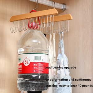 K107 PE Plastic Air Drying Rack Hook Household Student Dormitory Underwear Vest Storage <b>Hanger</b> Clothing Organizer - Product Image 4
